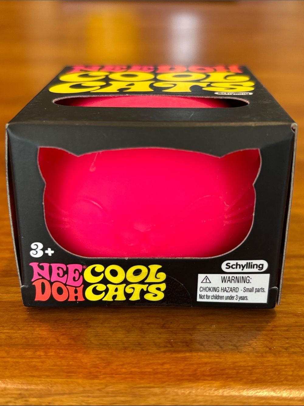 NEEDOH COOL CATS NEE DOH SCHYLLING New In Box Viral Squishy Squishie Cat 🐱